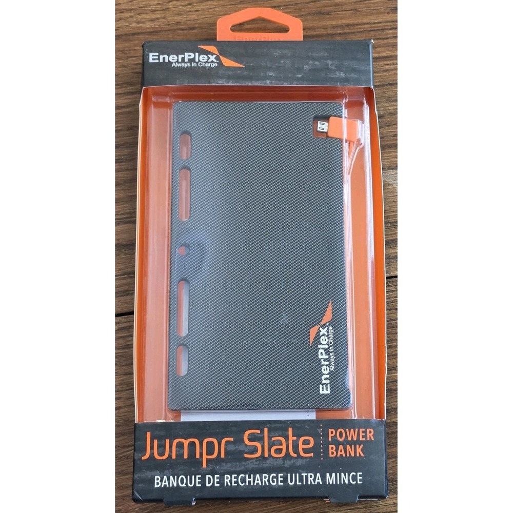 *New* EnerPlex 5100mAh‎ Jumpr 5k Slate Power Bank for Tablets, Android, & More